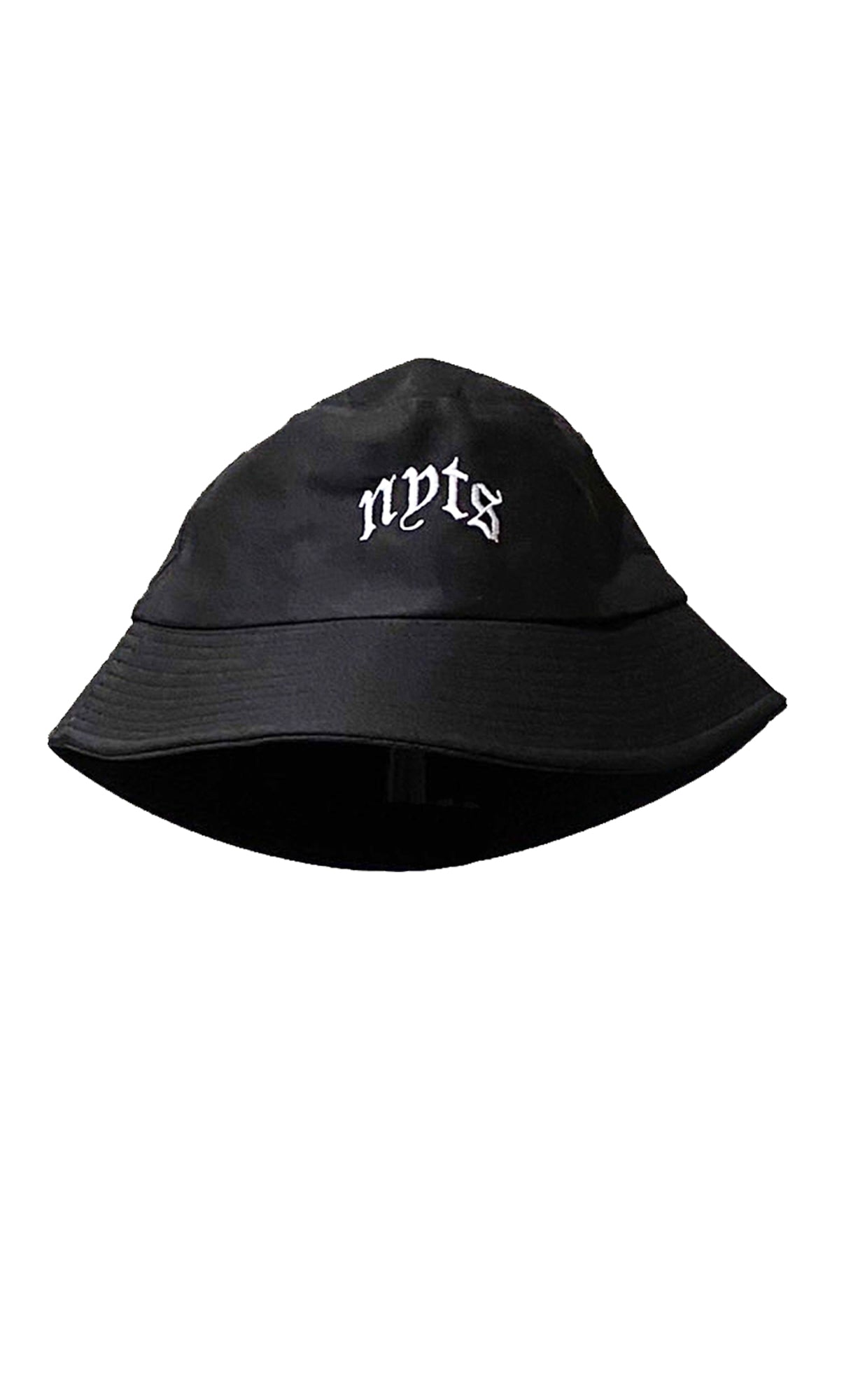 LOGO FONTS / Bucket hat [ Black ]